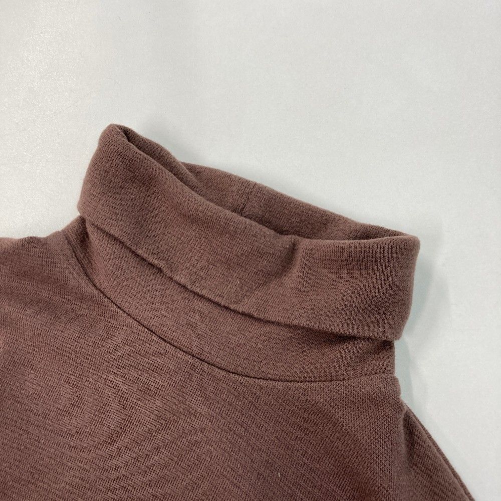 サイズ：L BEAMS GOLF ビームスゴルフ  タートルネック長袖Tシャツ  オレンジ系 [240101478059] ゴルフウェア メンズ ストスト サイズ：L BEAMS GOLF ビームスゴルフ タートルネック長袖T
