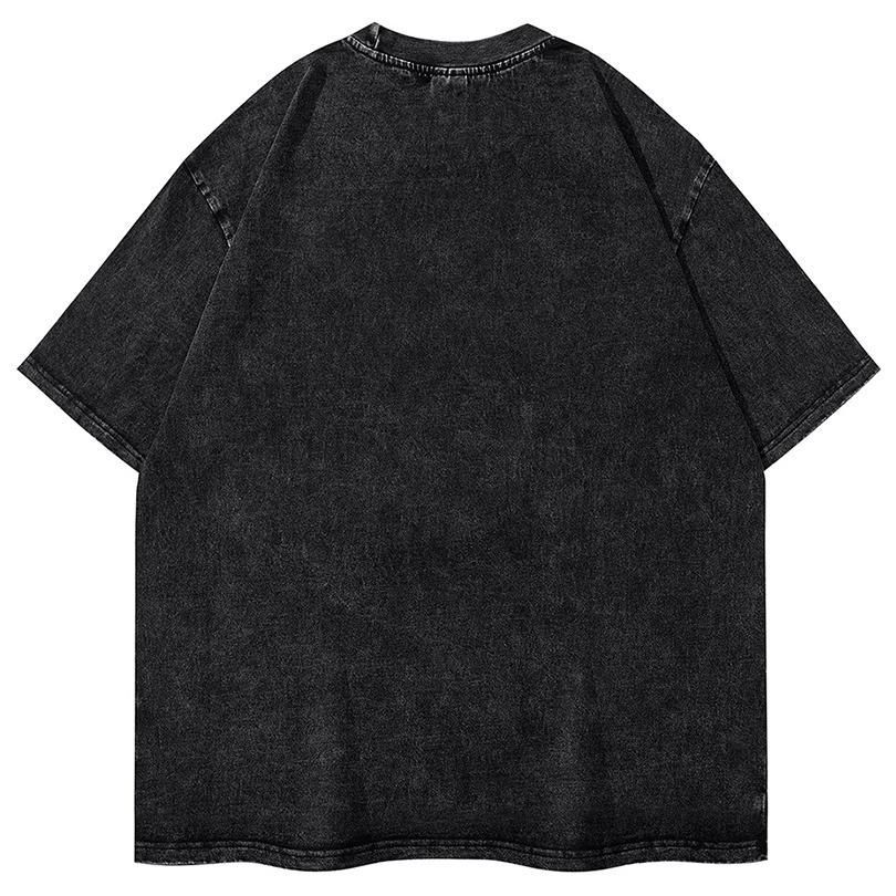 スラムダンク SLAM DUNK 流川楓 桜木花道 Tシャツ 半袖 ブラック