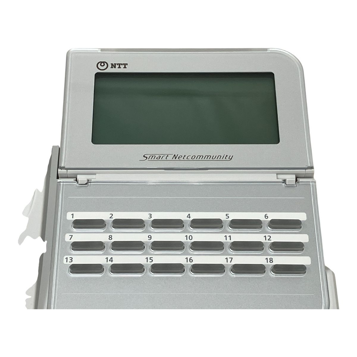 NTT αZX 電話機 ZX-(18)STEL-(1)(W) 18ボタン標準電話機