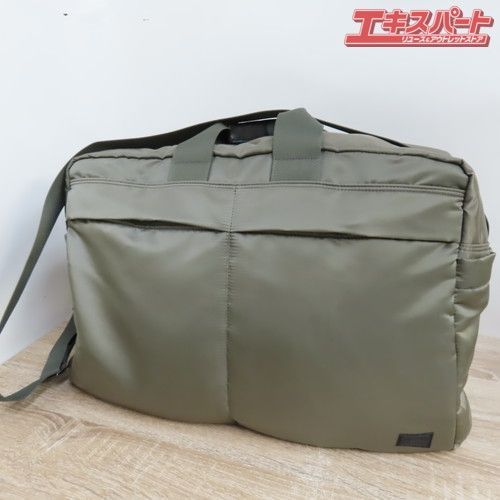 美品 ポーター ボストンバッグ T-NUANCE 80周年記念 2way カーキ