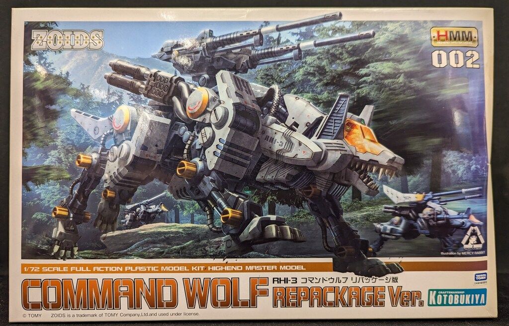 【新品】RHI-3 コマンドウルフ リパッケージ版【未開封】 RHI-3 コマンドウルフ リパッケージ版: プラモデル｜コトブキヤ