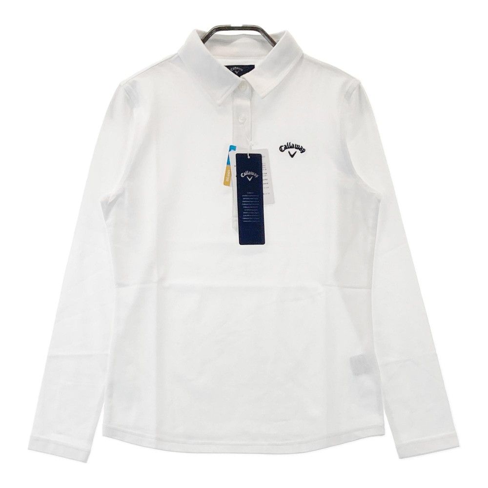 Callaway ゴルフ 長袖シャツ Mサイズ ホワイト サイズ：M CALLAWAY キャロウェイ 裏起毛 ハイネック長袖Tシャツ