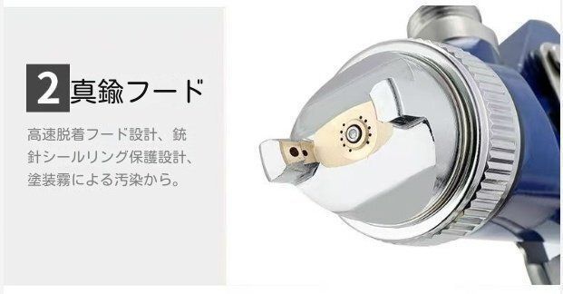 多機能上壺式自働車スプレー銃重力式小面積補修スプレー銃専門工具セット