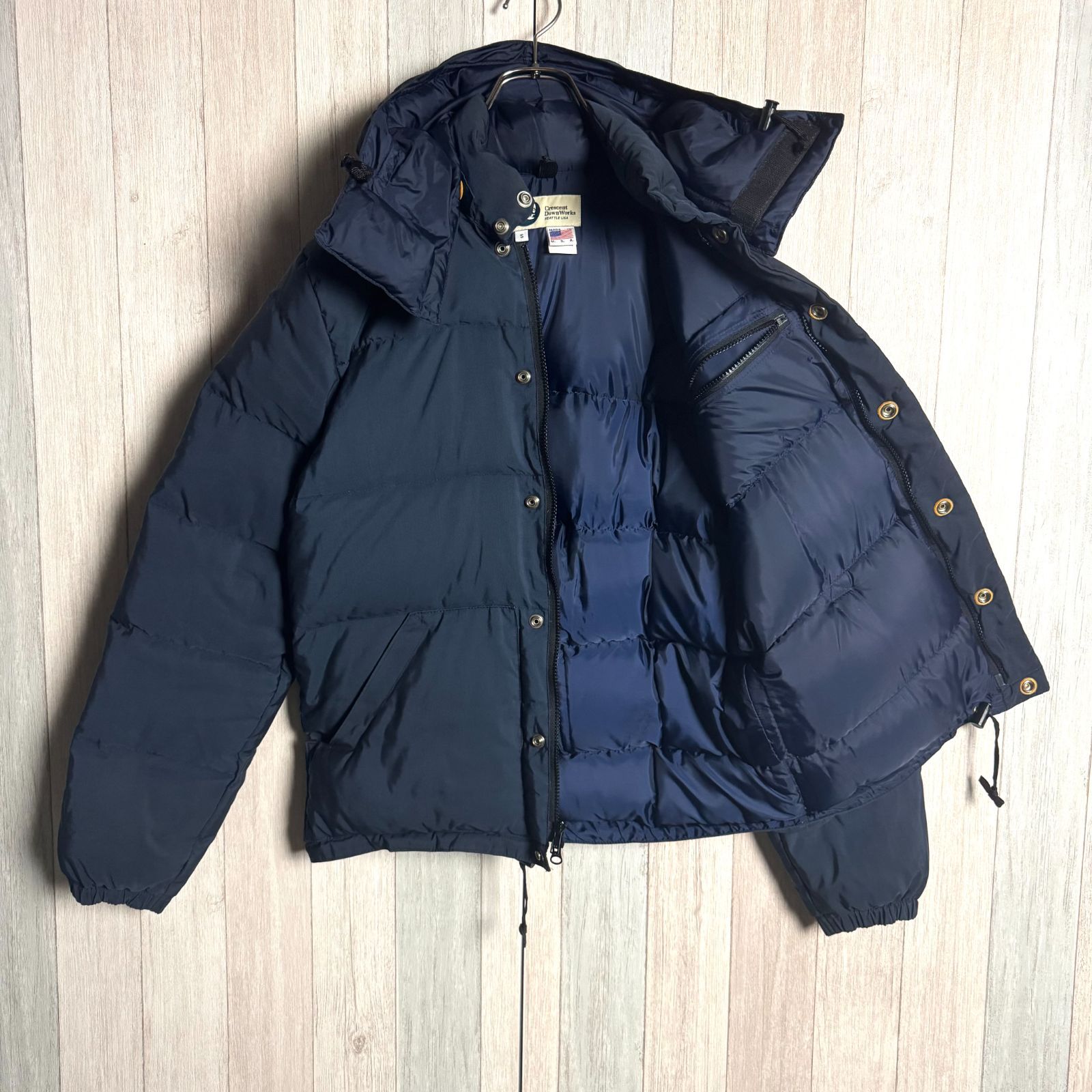 USA製 Crescent Down Works クレセントダウンワークス フーディー 