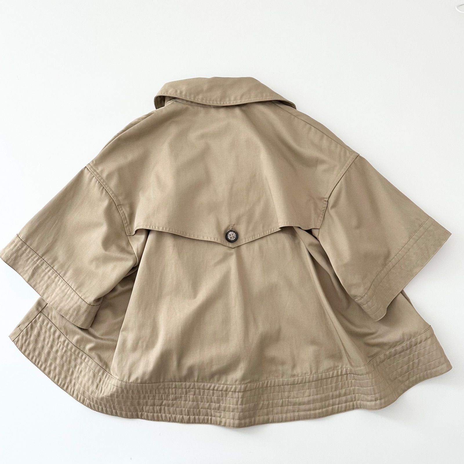 リズレー ショート トレンチ レイヤード アンサンブル ベージュ