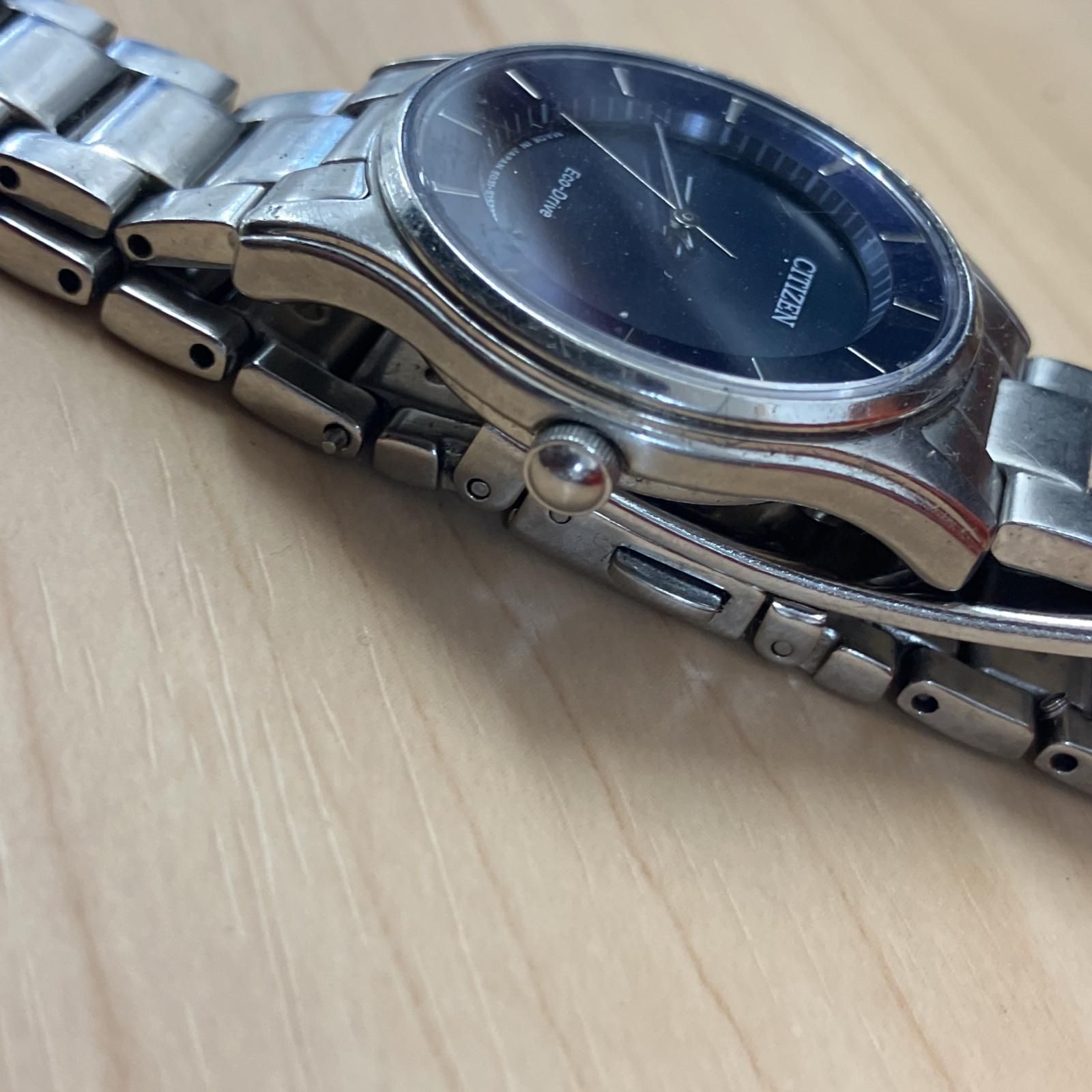 【正規品】CITIZEN 腕時計 シルバー E031-S103746 CITIZEN(シチズン) / クォーツ腕時計/アナログ/ステンレス/BLK
