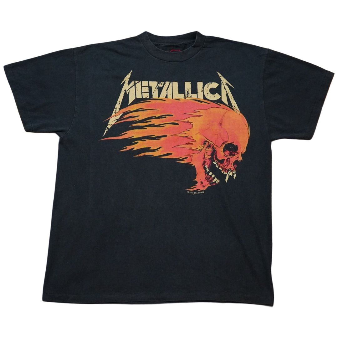 メタリカ　llica スカル Tシャツ Lサイズ　1994 メタリカ Tシャツ XL ブラック 90s デザイン USA製 表記