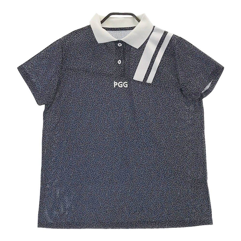 サイズ：1 PGG PEARLY GATES パーリーゲイツ 半袖ポロシャツ ネイビー系 [240101222374]# ゴルフウェア レディース  ストスト - メルカリ