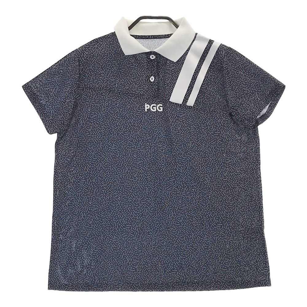 新品正規品【PGG/size6】MFY速乾素材 半袖ポロシャツ パーリーゲイツ PGG PEARLY GATES パーリーゲイツ 半袖ポロシャツ ネイビー系 1