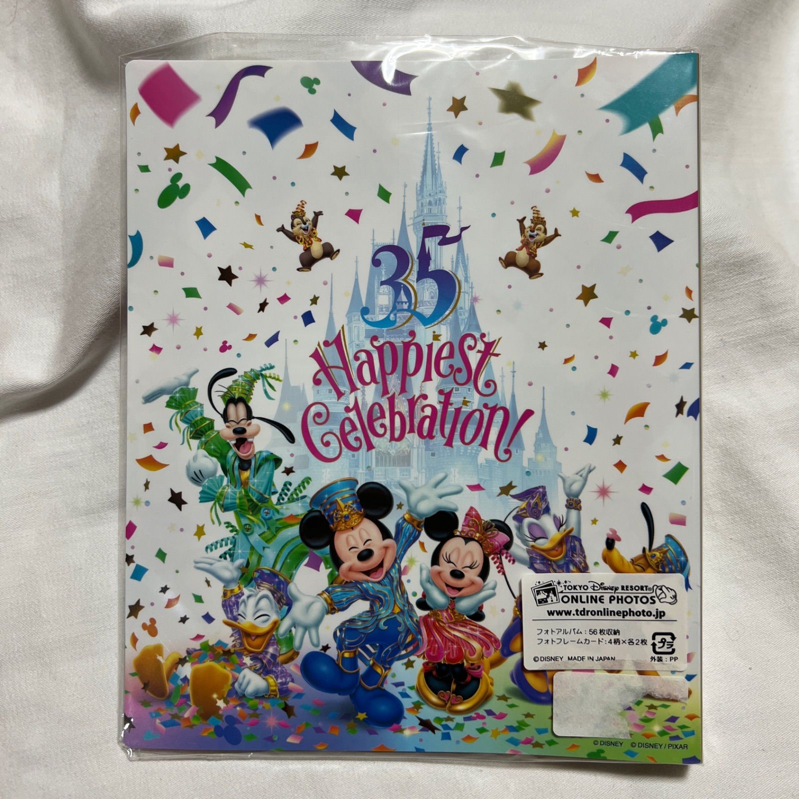 アルバム ディズニー ミッキー ミニー 話し出し 56枚収納