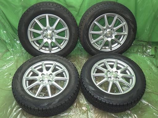 【中古】スタッドレス  AIRNOVA 15インチ ピレリ アイスアシンメトリコ