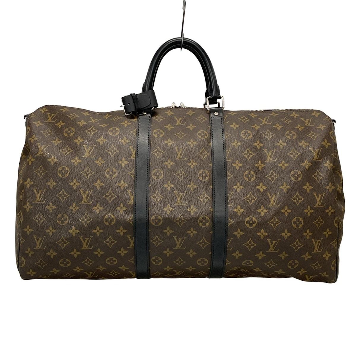 LOUIS VUITTON ルイヴィトン ボストンバッグ モノグラムマカサー キーポル バンドリエール55 M56714 -