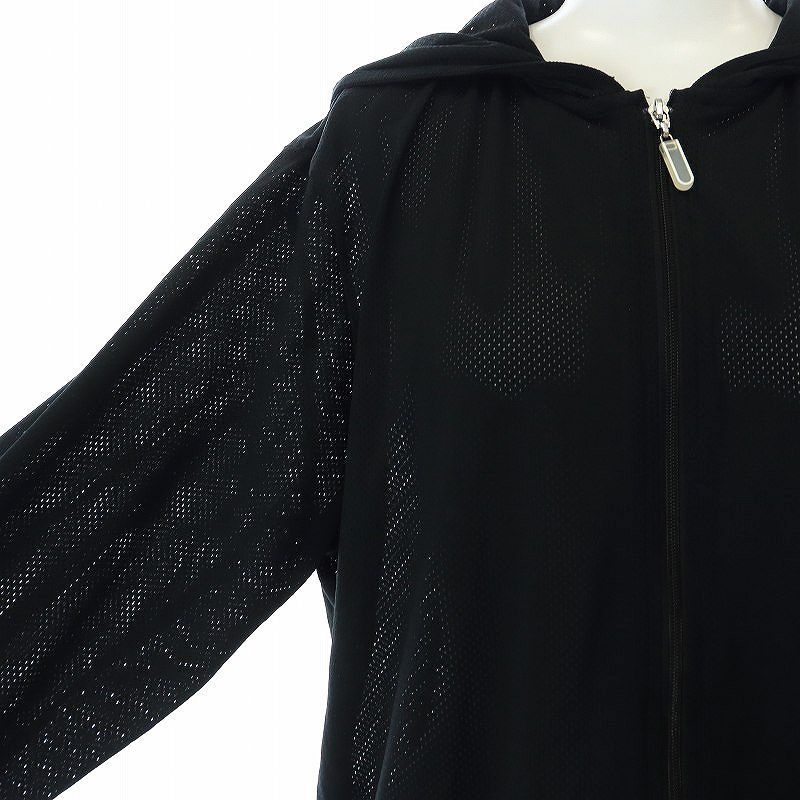クレージュ courreges ワンポイントロゴ メッシュパーカー