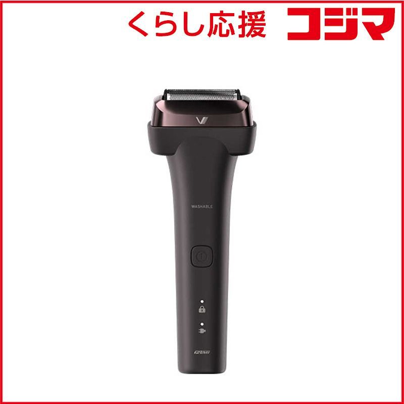 IZUMI 往復式シェーバー V8シリーズ 5枚刃 充電 交流式 5枚刃 AC100V-240V ブラウン IZF-V855W-T