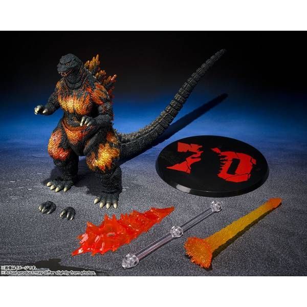 【新品未開封】 ゴジラvsデストロイア　70周年特別記念Ver. S.H.MonsterArts ゴジラ (1995) 70周年特別記念Ver. 『ゴジラvs