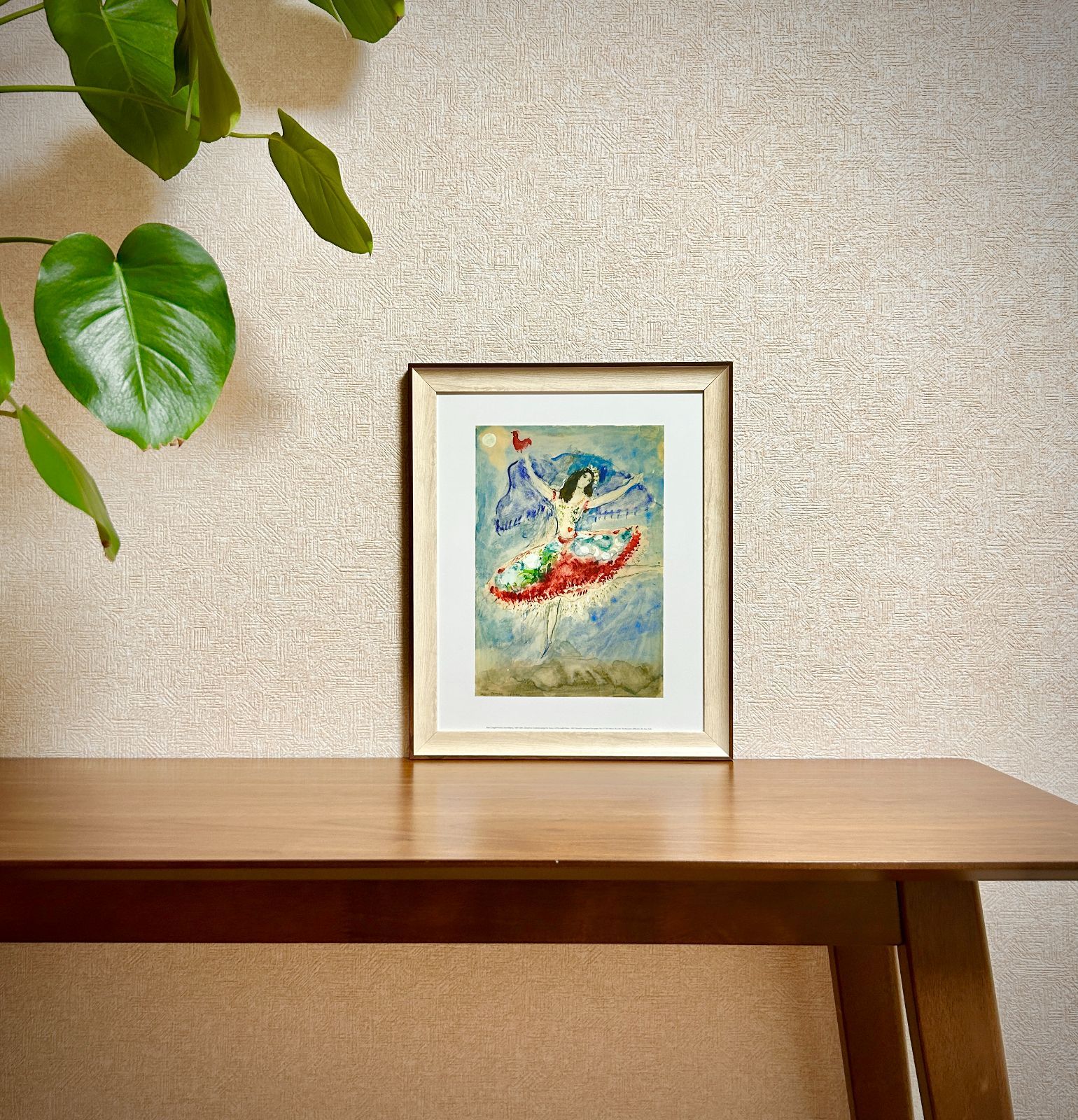 マーク シャガール アートポスター【額縁付き】 新品☆額縁付アートポスター☆マルク・シャガール☆Marc Chagall