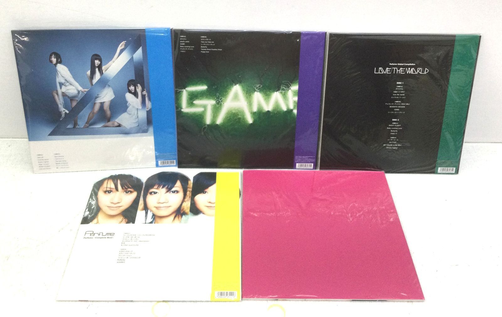 C0114】Perfume Complete LP BOX パフューム アナログ盤 レコード 完全