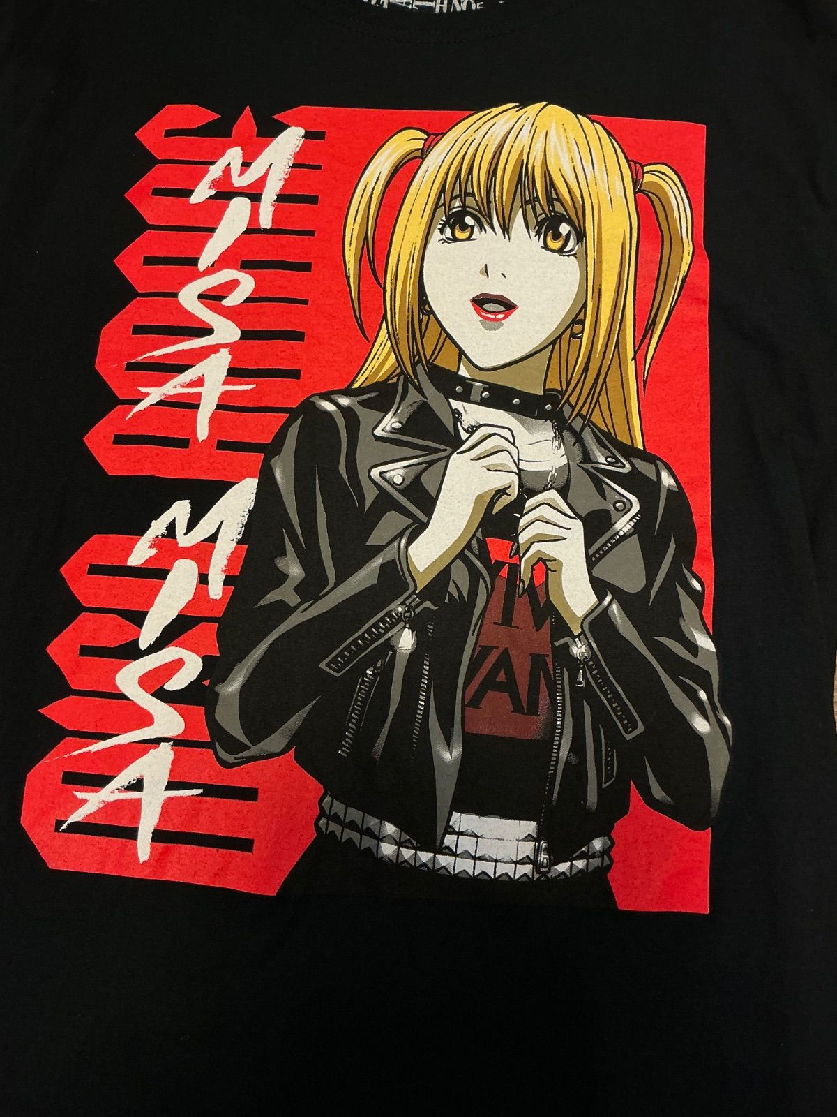 DEATH NOTE デスノート 弥 海砂 ミサミサ Tシャツ サイズL相当【A-564