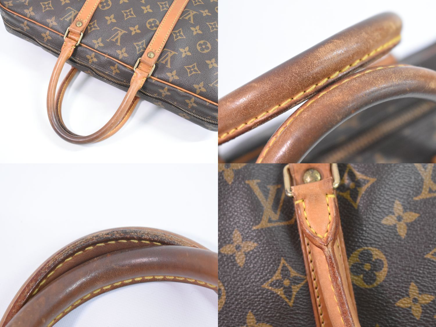 本物 ルイヴィトン LOUIS VUITTON LV ポルトドキュマン ヴォワヤージュ ...