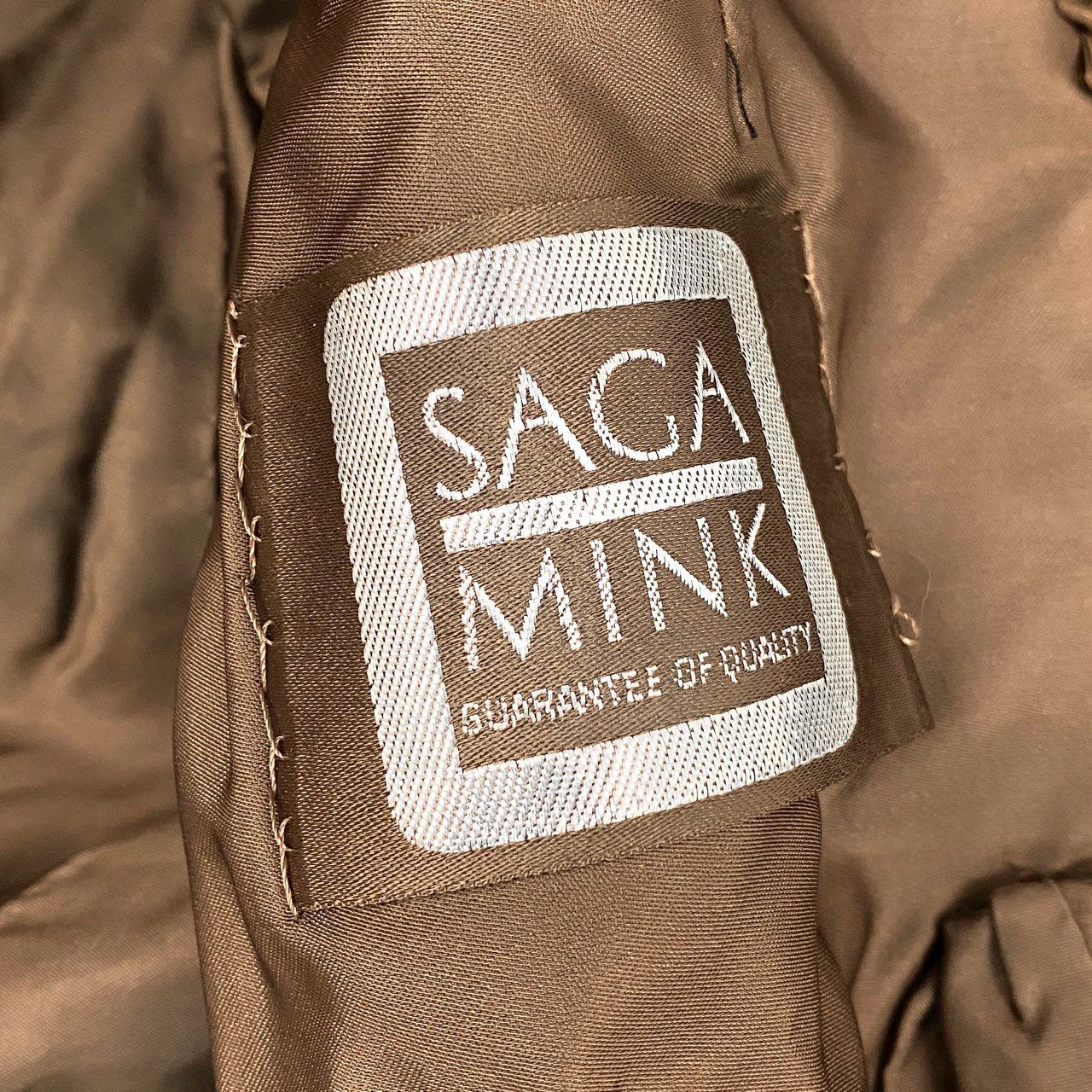 87j23 SAGA MINK サガミンク 銀サガ デミバフミンク ミンクコート 毛皮