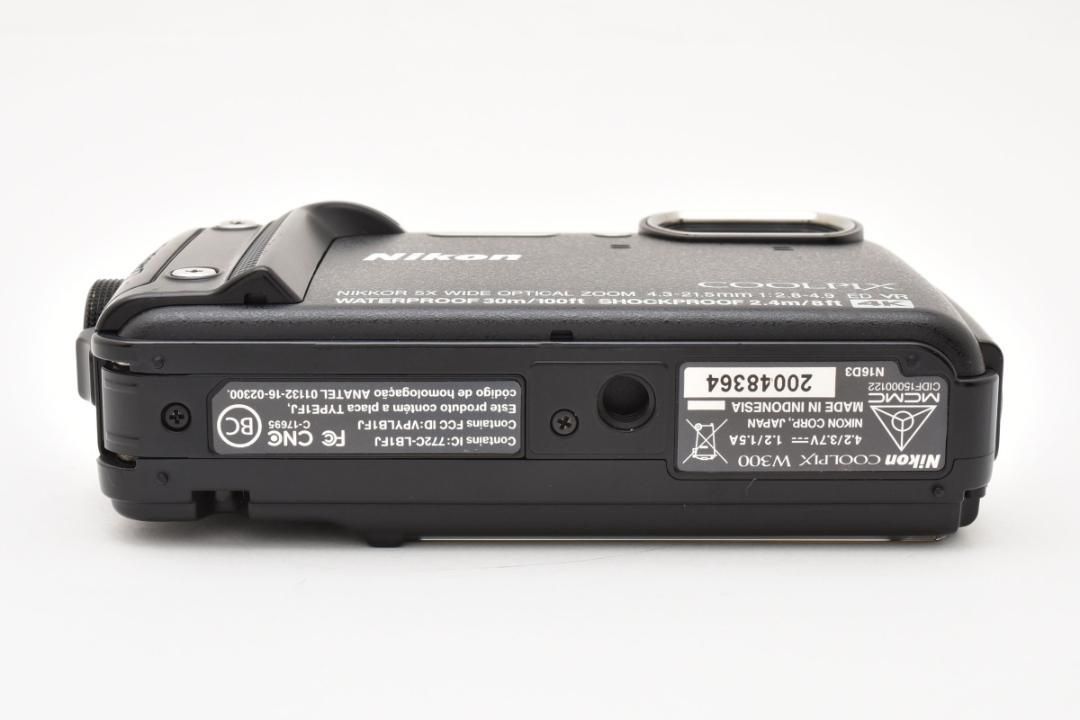 347】Nikon ニコン COOLPIX W300 クールピクス ブラック