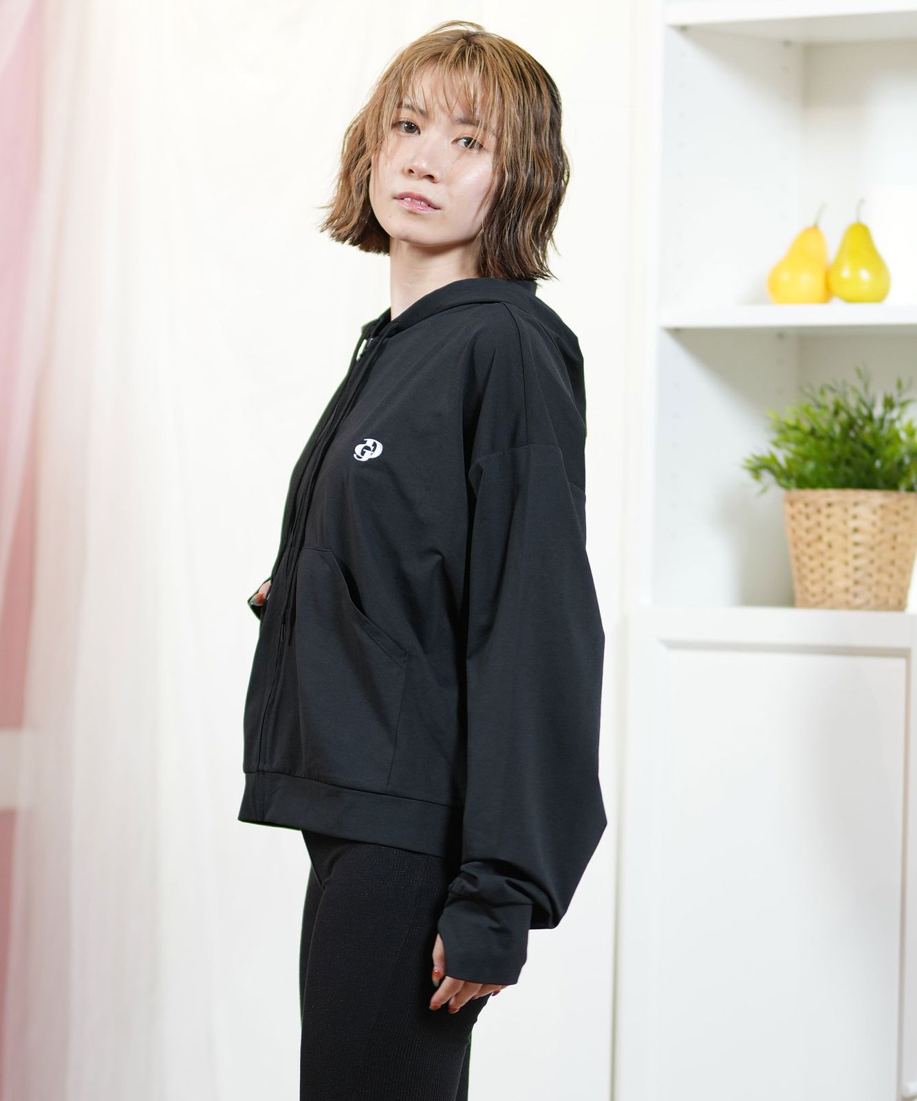 新品タグ付⭕️24時間発送⭕️Ｌ　黒　ダンスキン　アレグロジャケット　ラッシュガード メルカリ