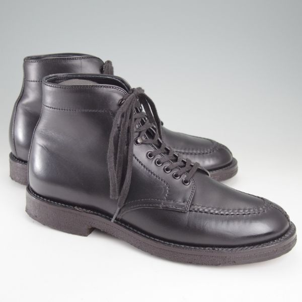 Alden オールデンミリタリーラストUS7 D クロムエクセルレザー 美品☆オールデン 7.5D【定価￥182,600-☆タンカーブーツ