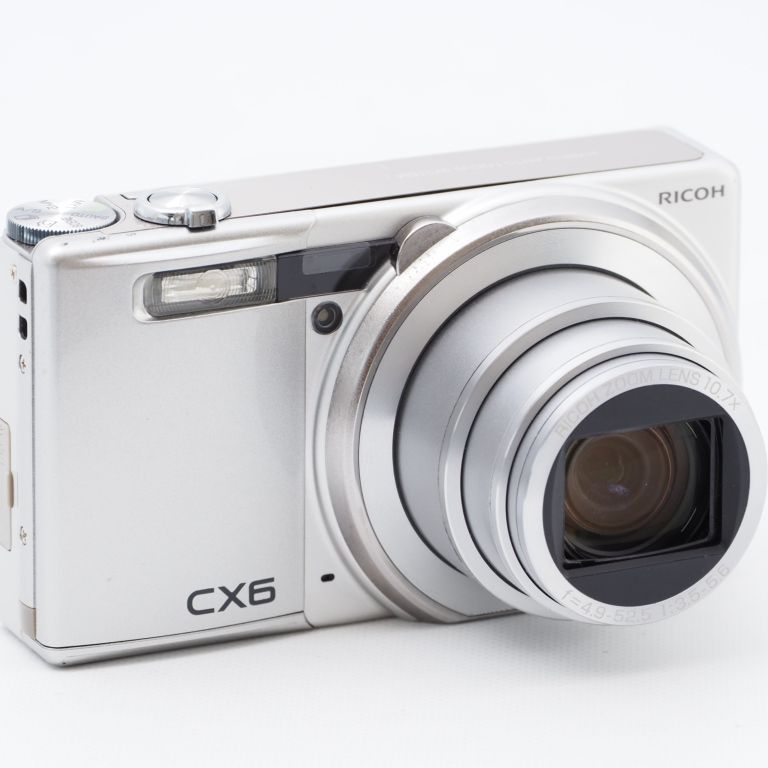 RICOH リコー デジタルカメラ CX6シルバー CX6-SL - カメラ本舗