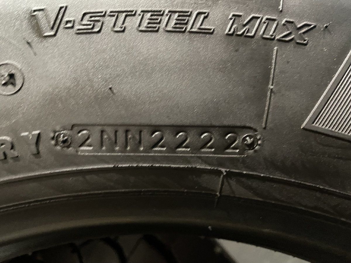 札幌発 引取OK BS V-STEEL MIX M888 265/70R19.5 140/138J 19.5インチ  