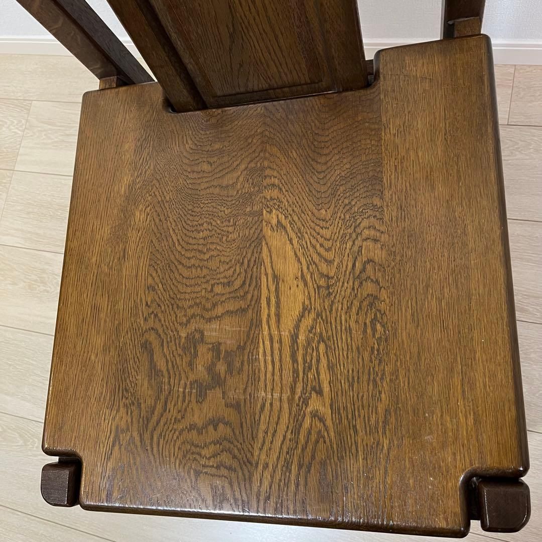 無垢ナラ材 ダイニングチェア