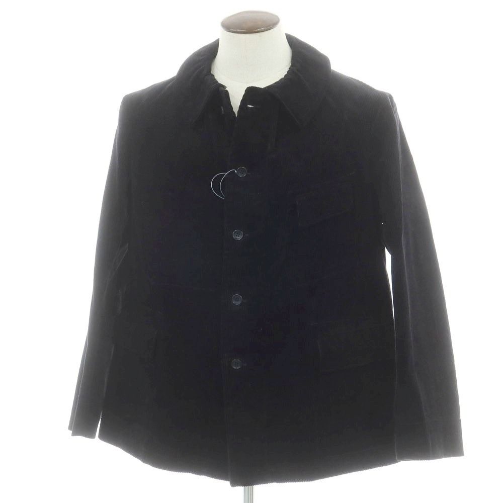 アナトミカ ANATOMICA コットンコーデュロイ ワークジャケット ブラック サイズ4 メンズ