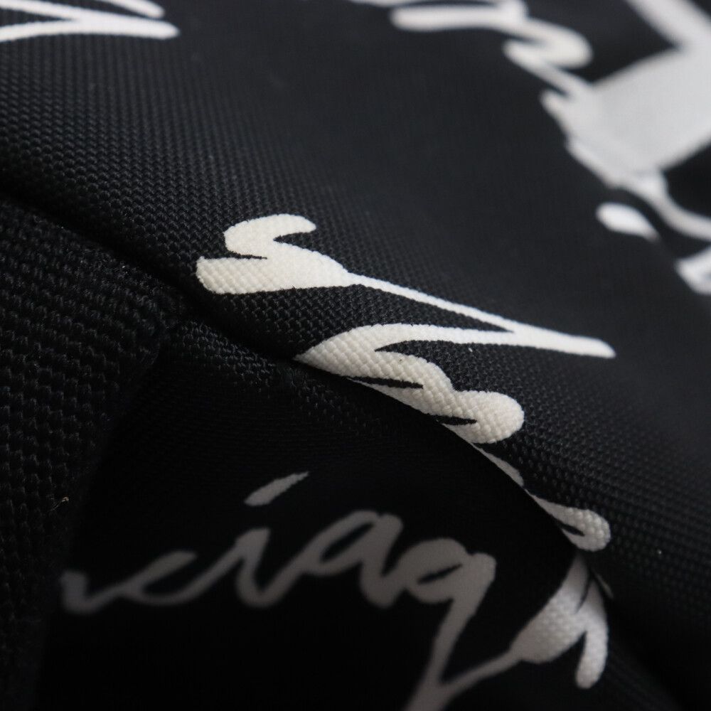 BALENCIAGA (バレンシアガ) 21AW WHEEL BACKPACK 総柄ロゴ ナイロン 