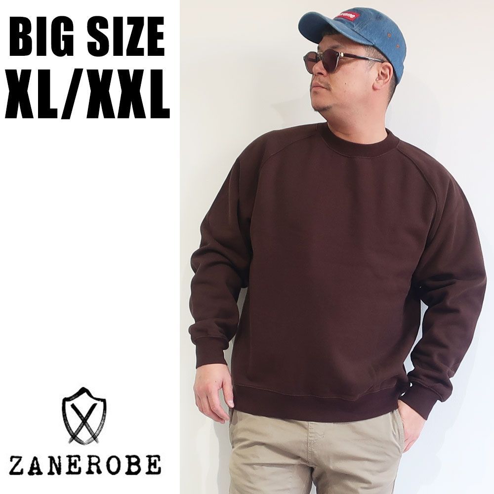 ZANEROBE ゼンローブ 大きいサイズ メンズ ブランド トレーナー XL XXL 2L 3L アウター プルオーバー スウェット スエット ビックシルエット 秋 冬 春 インポート 海外ブランド 国内正規品 10001548