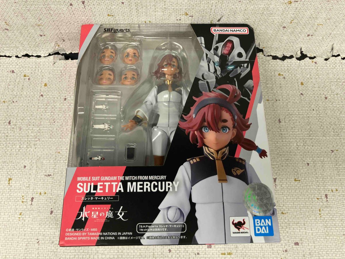 新品 未開封 スレッタ　S.H.フィギュアーツ 機動戦士ガンダム　水星の魔女 未開封】「S.H.Figuarts スレッタ・マｰキュリｰ 機動戦士ガンダム