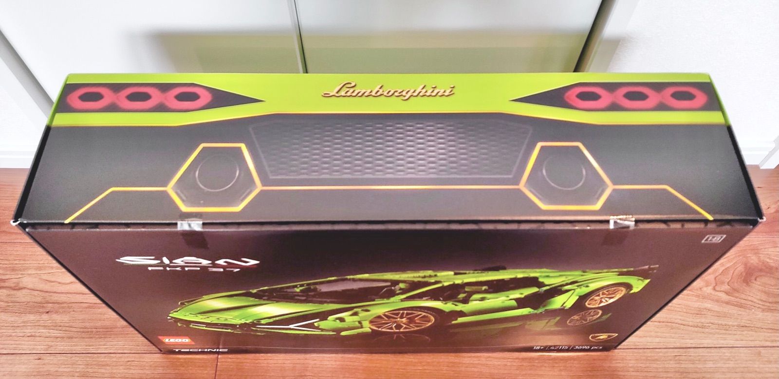 新品未開封 レゴ テクニック ランボルギーニ シアンFKP 37 42115 