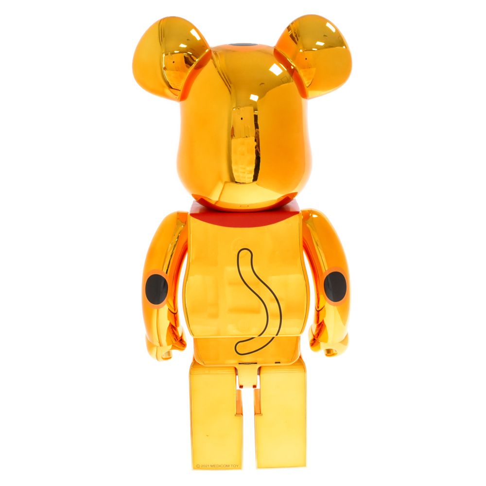 MEDICOM TOY (メディコムトイ) 21SS BE@RBRICK 招き猫 金メッキ 発光 ...