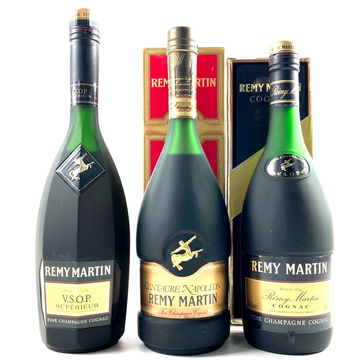 3本 レミーマルタン REMY MARTIN VSOP 旧旧 スペリオール セントーナポレオン コニャック 700ml ブランデー セット 【古酒】  - メルカリ