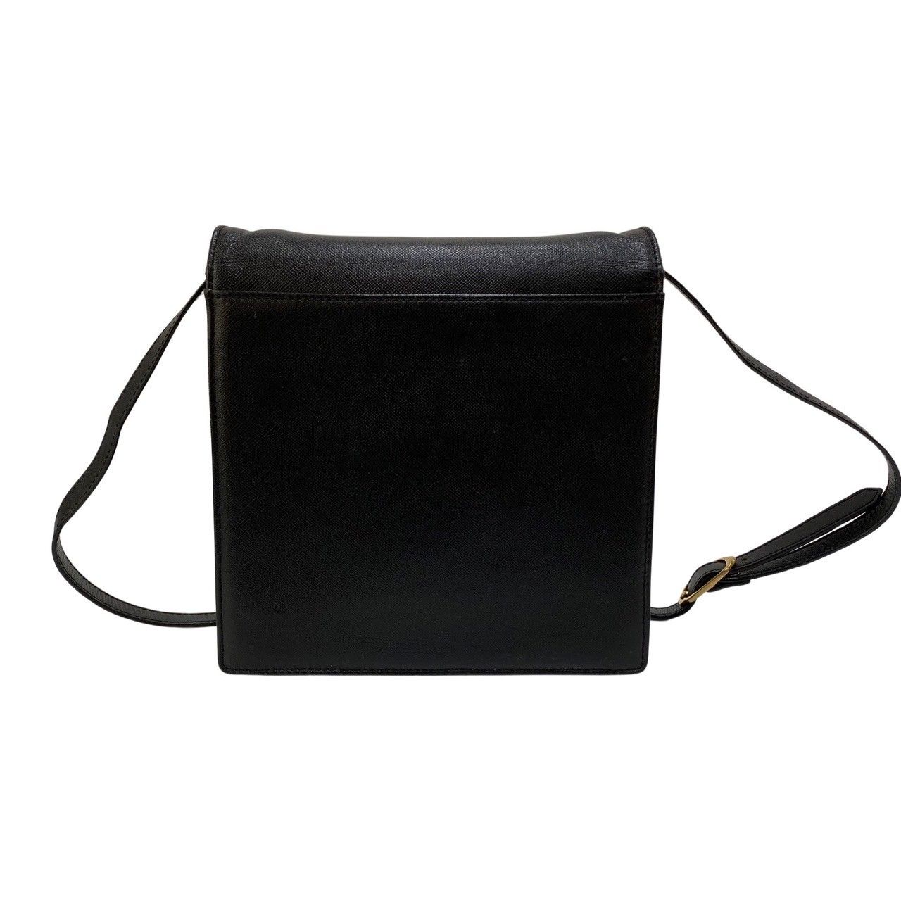 サンローラン　ポシェット　サコッシュ　ショルダー 極 美品 YVES SAINT LAURENT イヴ サンローラン YSL ロゴ レザー