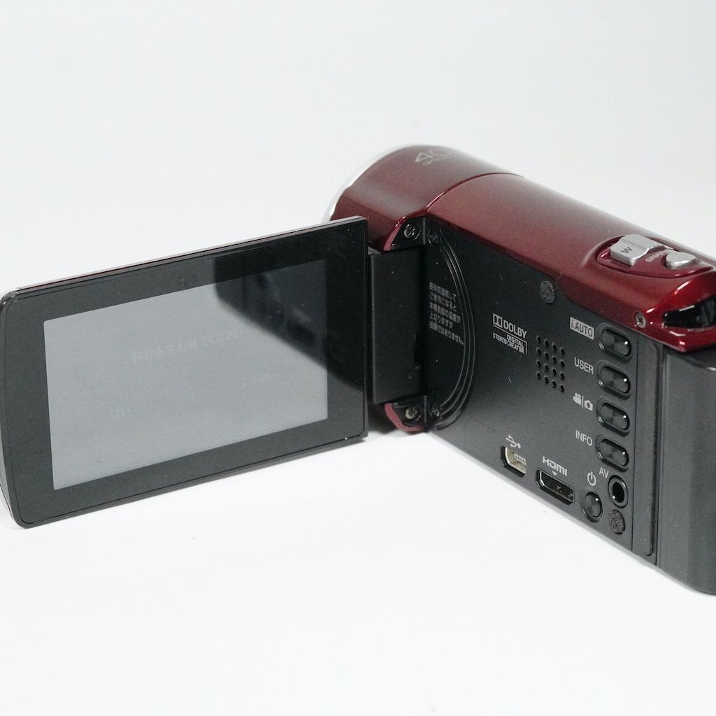 JVC Victor Everio GZ-HM280‐R レッド 動作OK 返金保証 /1914