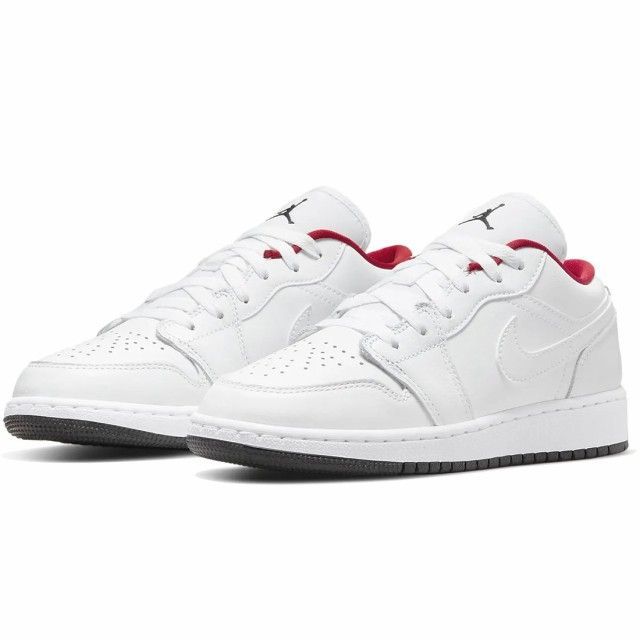 新品 NIKE ナイキ スニーカー ナイキ エア ジョーダン 1 ロー NIKE J AIR JORDAN 1 LOW ホワイト/ジムレッド/ユニバーシティブルー/ブラック 553560-164