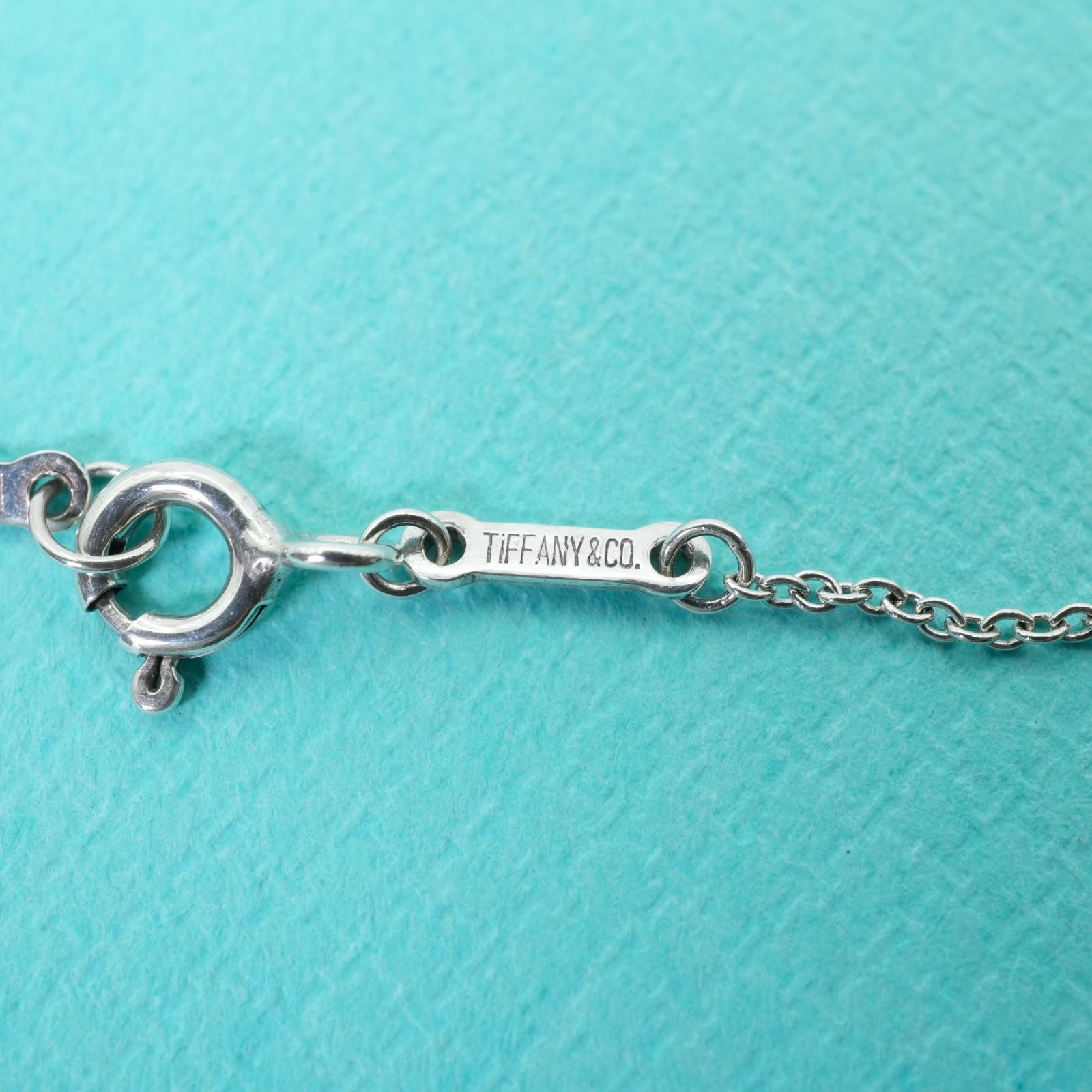 Tiffany&Co. ティアドロップ　シルバーネックレス ティファニー TIFFANY & Co ダブル ティア ドロップ ネックレス