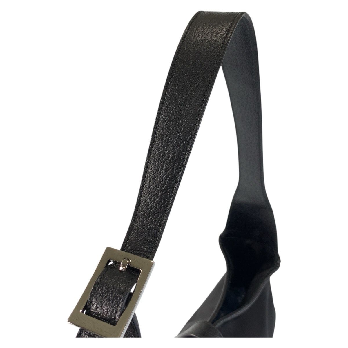 美品 GUCCI グッチ ジャッキー ブラック 黒 ナイロン/レザー 001 3346 