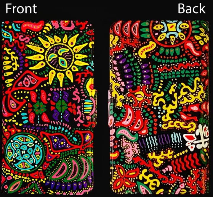 hide イエローハート　当時の付属ケース付き Amazon.co.jp: hide X JAPAN 手帳型スマホケース イエローハート ver