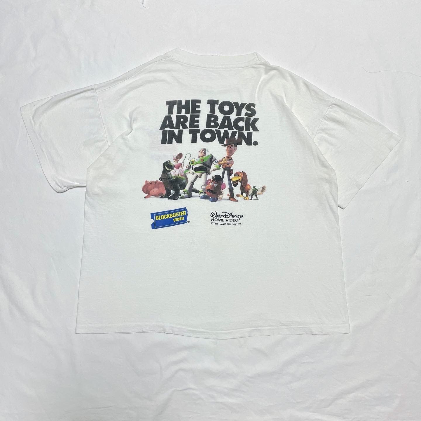 90s Toy Story movie T-shirt トイストーリー 映画 ムービー