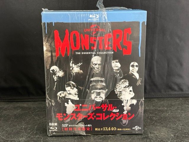 UNIVERSAL MONSTERS THE ESSENTIAL COLLCTION ユニバーサル・モンスターズ・コレクション ブルーレイ ボックス  8枚組 【中古】/69119 - メルカリ