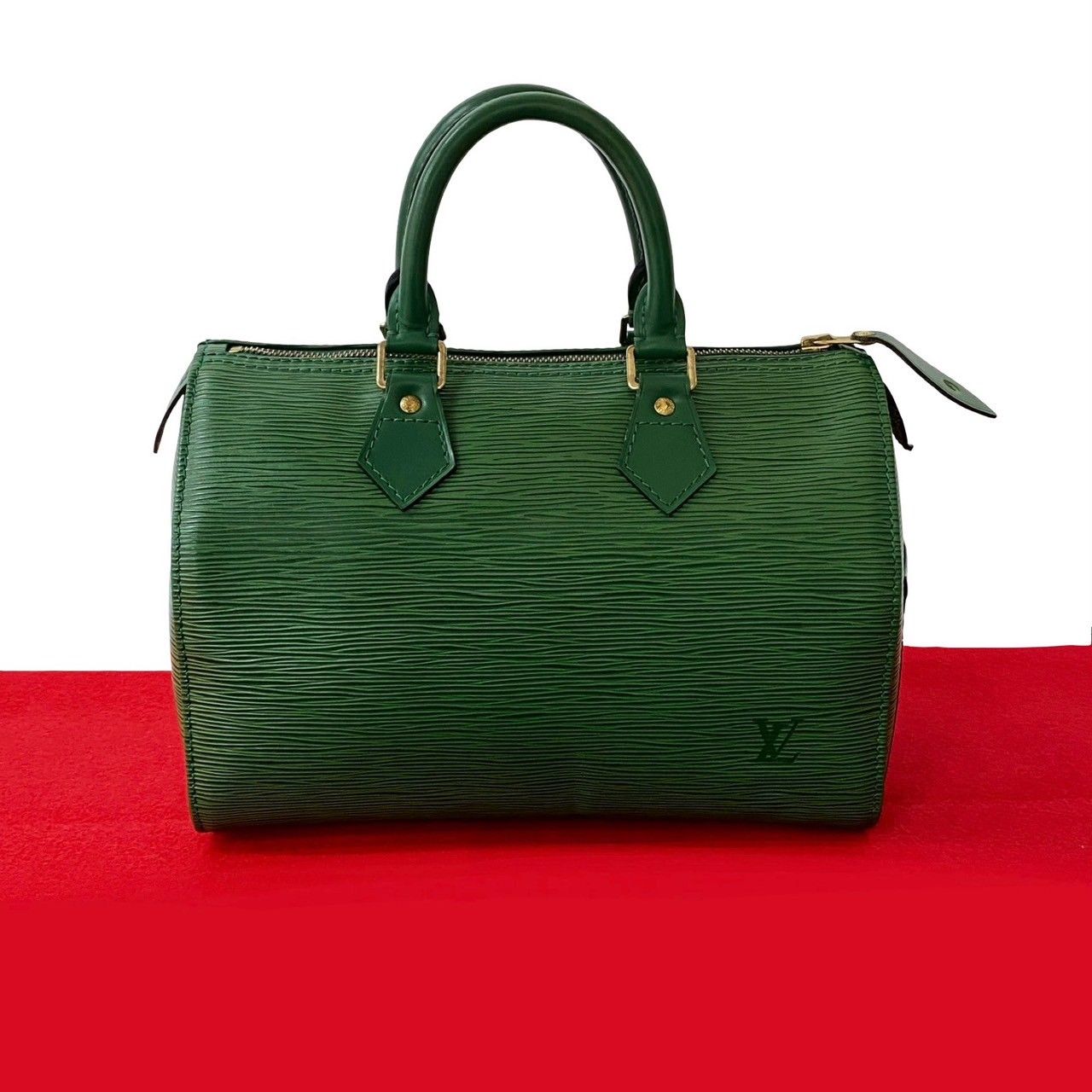 極 美品 LOUIS VUITTON ルイヴィトン スピーディ 25 エピ レザー