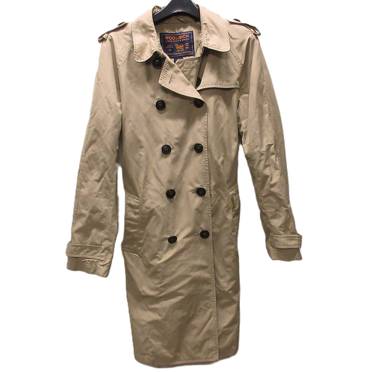 WOOLRICH ウールリッチ トレンチコート サイズXS レディース - グレーベージュ 長袖|春|秋