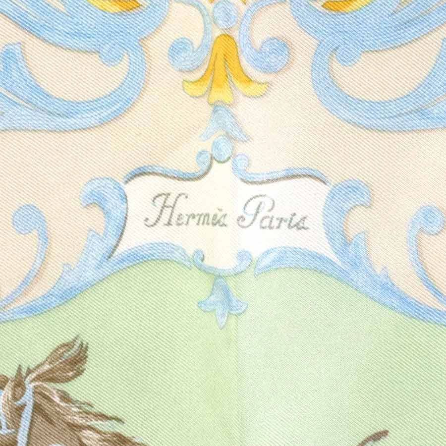 エルメス HERMES スカーフ プチカレ Cheval Turc - メルカリ