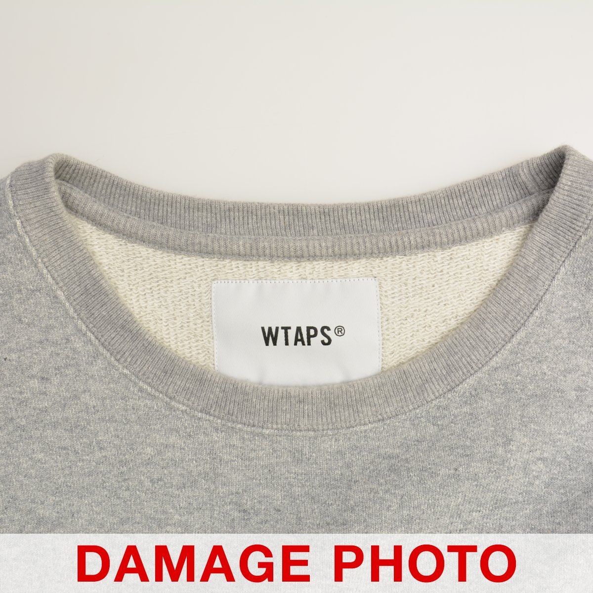 WTAPS】23SS 231ATDT-CSM02 Design 01 / Sweater / Cotton. College 