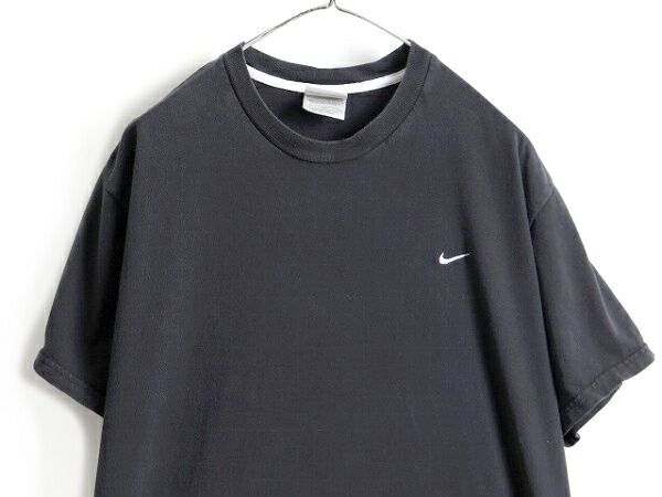 00s 大きいサイズ XL 人気 黒 □ NIKE スモール スウォッシュ ロゴ